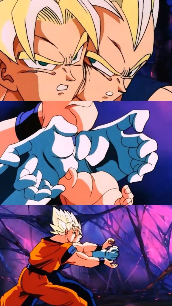 goku and vegeta 