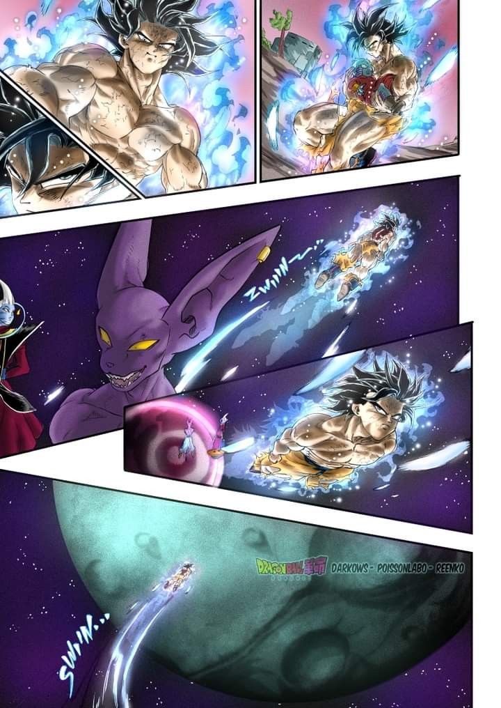 Ultra Instinct Goku vs Beerus