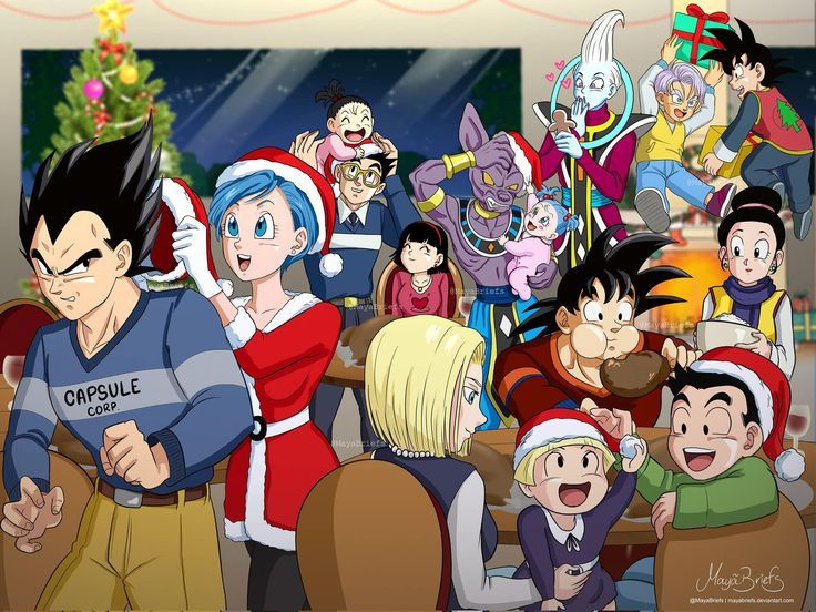 Merry Christmas Dragon Ball Z