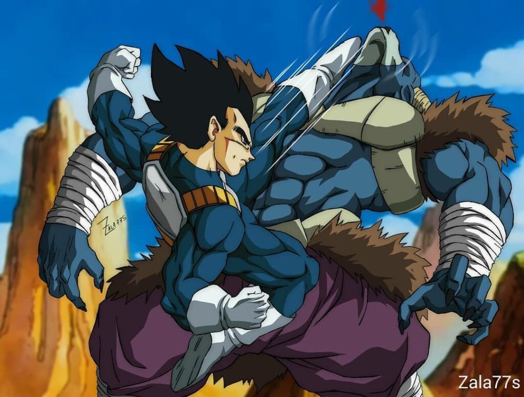 Vegeta Vs Moro