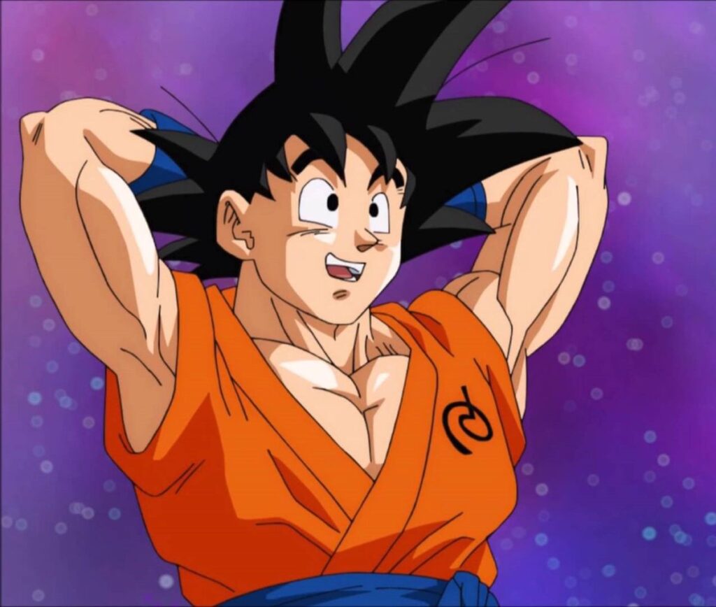 Goku Smiles