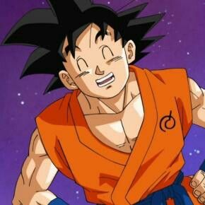 Goku Smiles