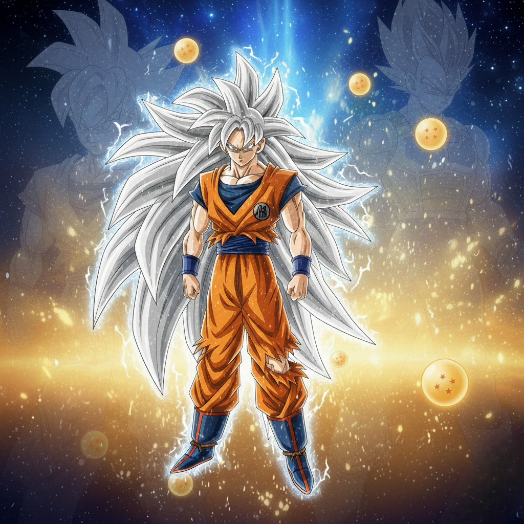 Goku Ssj5 Ultra Instinct 