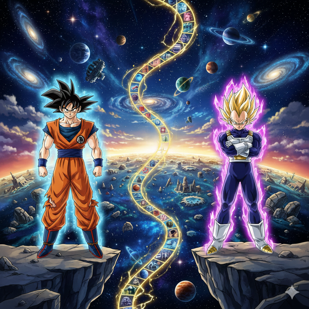 Goku And Vegeta