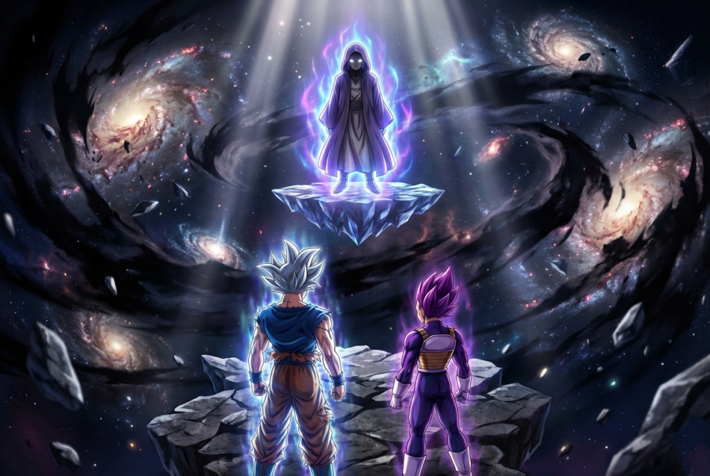 Dragon Ball New Villin Aginst Goku And Vegeta