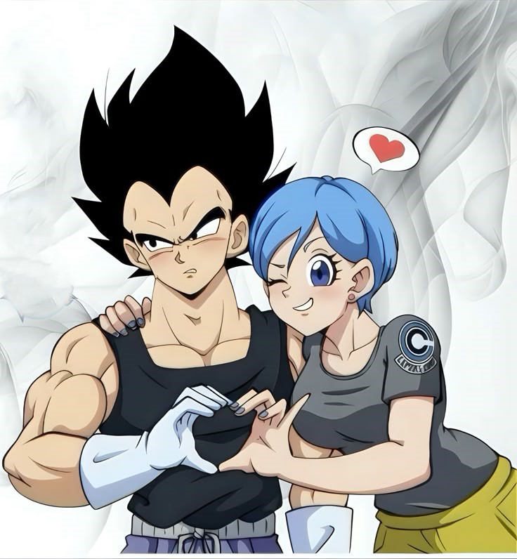 vegeta and bulma