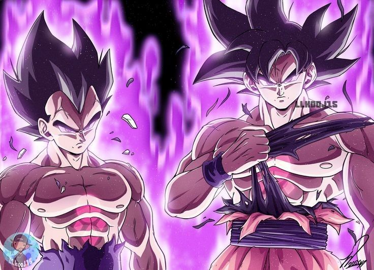 Ultra Goku And Ultra Vegeta