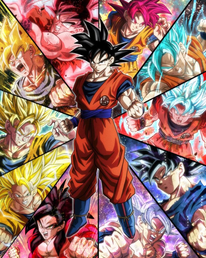 goku all forms