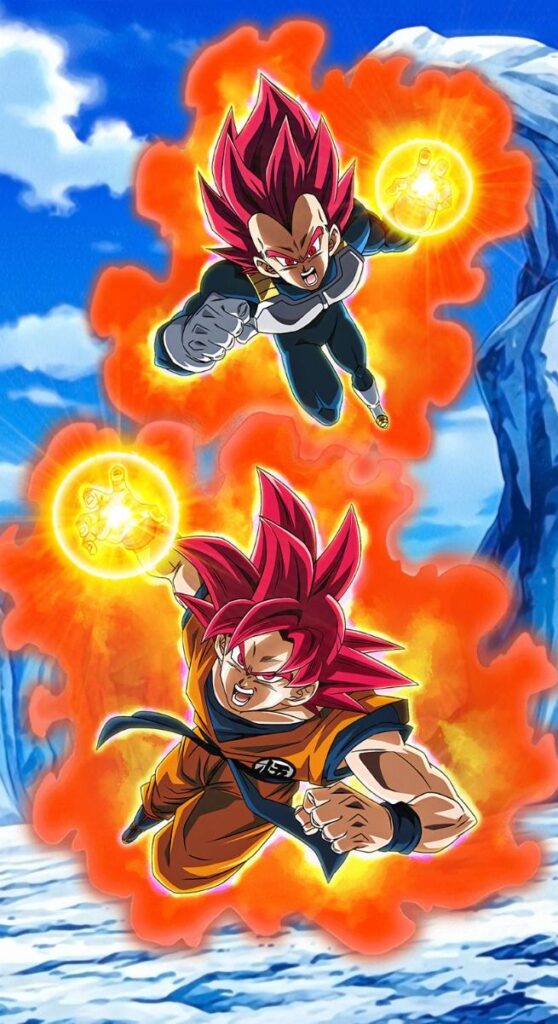 goku and vegeta