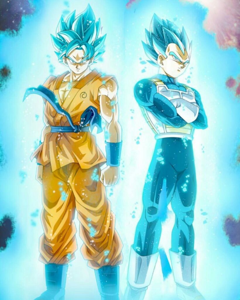 goku and vegeta