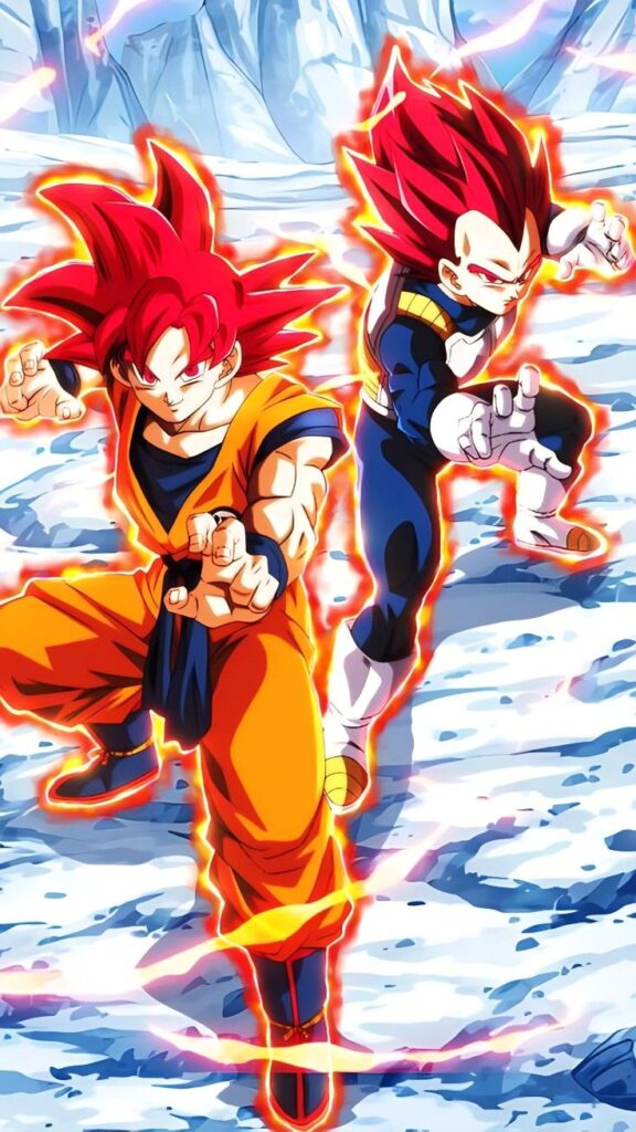 goku and vegeta