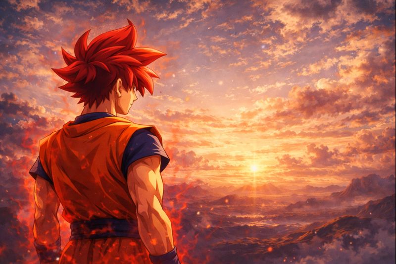Goku Standing ALone