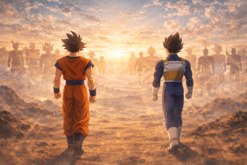 Goku And Vegeta
