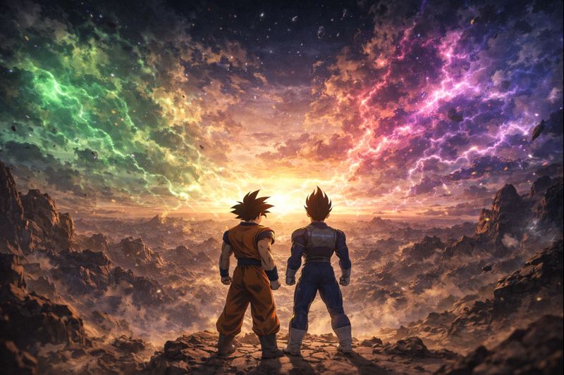 Goku And Vegeta