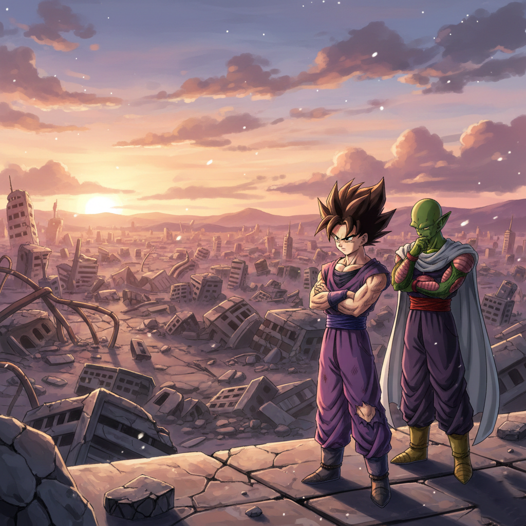 gohan and piccolo