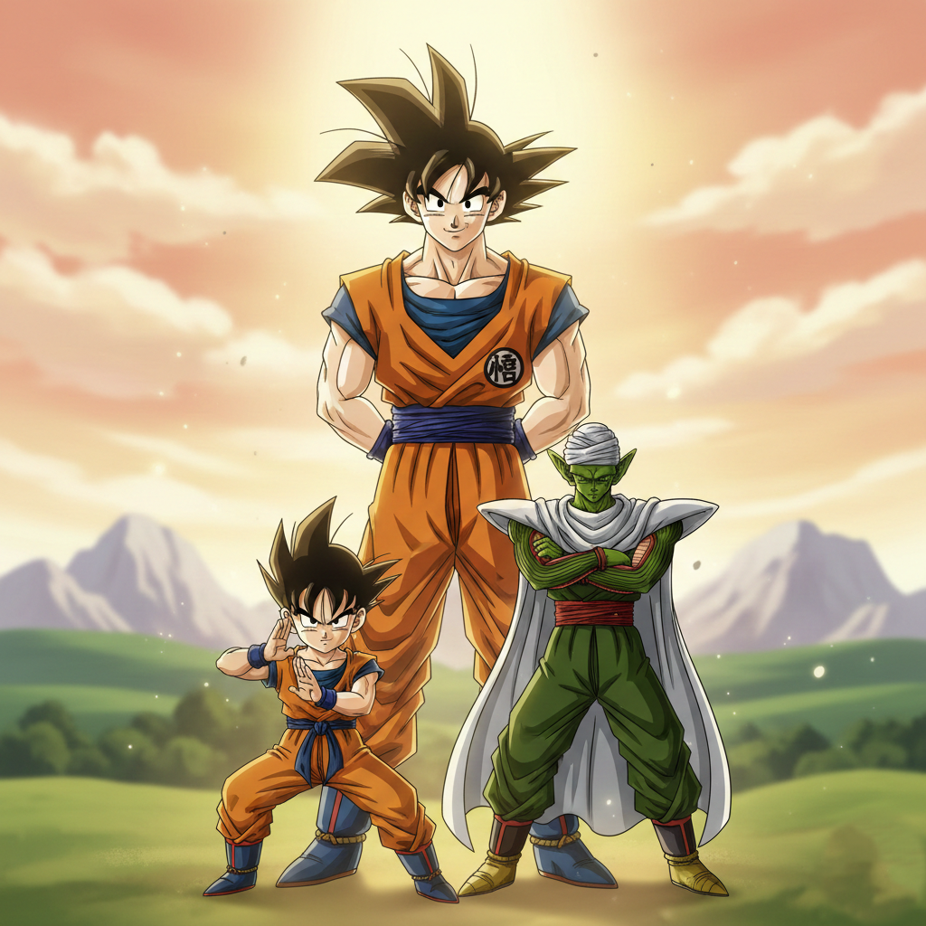 goku and piccolo