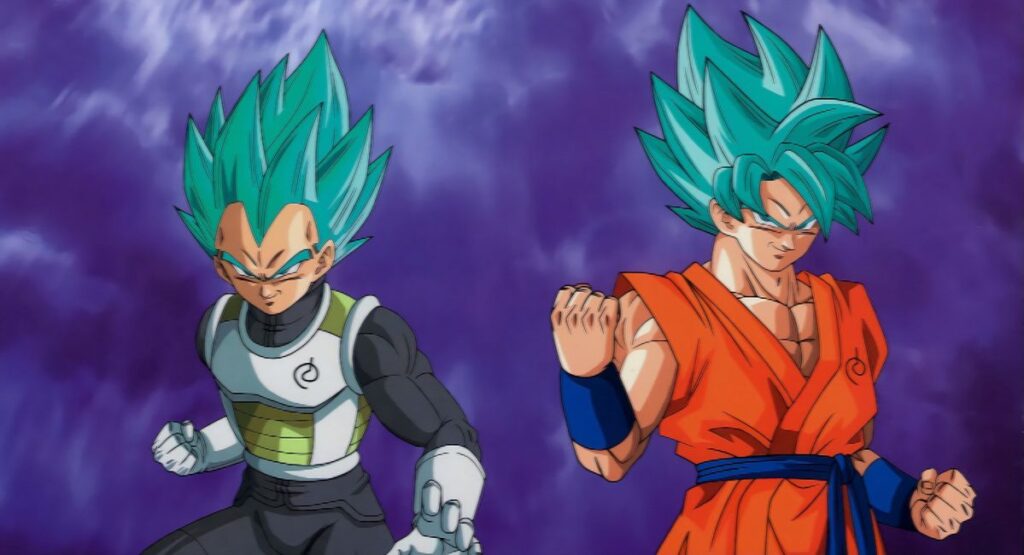 Goku and vegeta