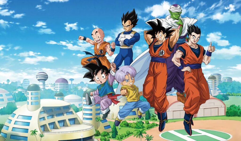 Goku vegeta and olters 