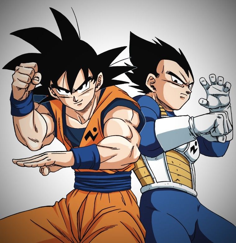 goku and vegeta