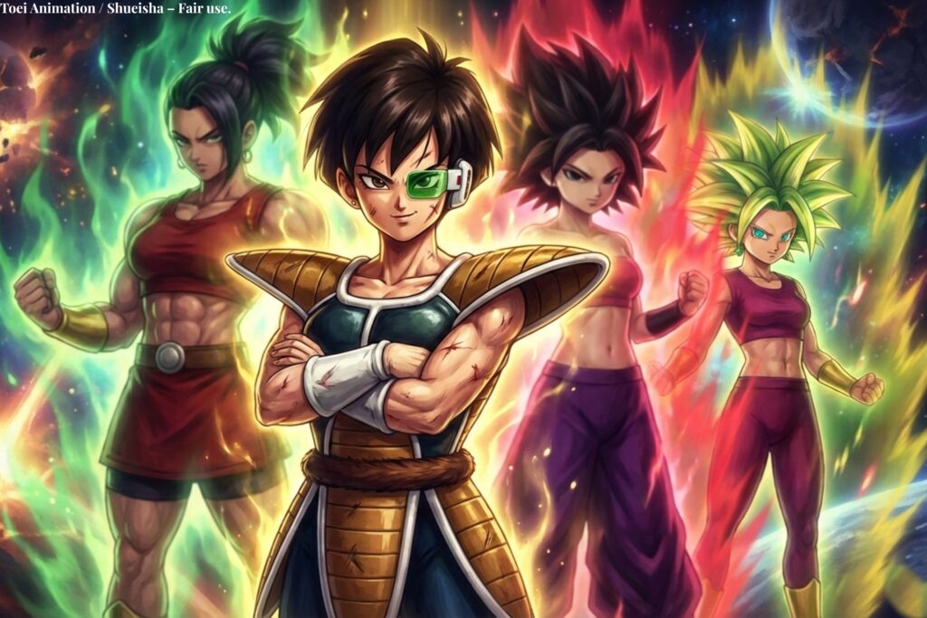 Fasha vs Other Saiyan Females: Who Was the Strongest Warrior?