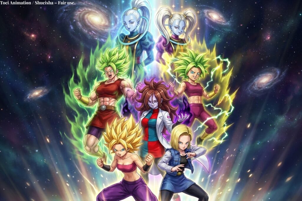 Female Dragon Ball Characters Stronger Than Gods?