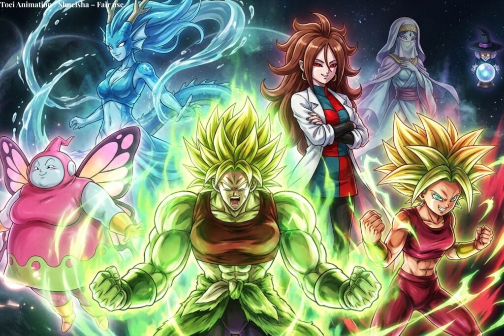 Female Villains in Dragon Ball Ranked by Power