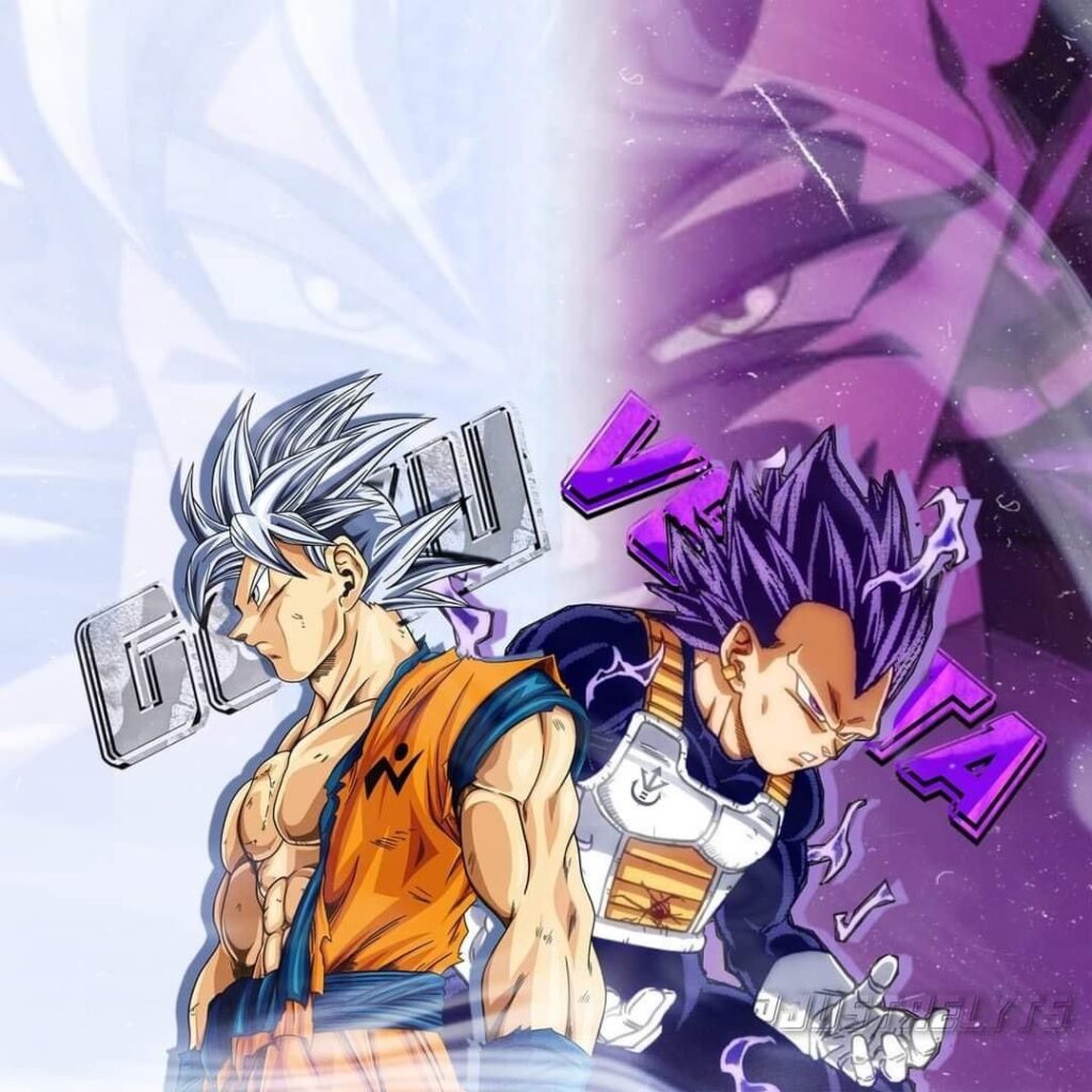 goku and vegeta