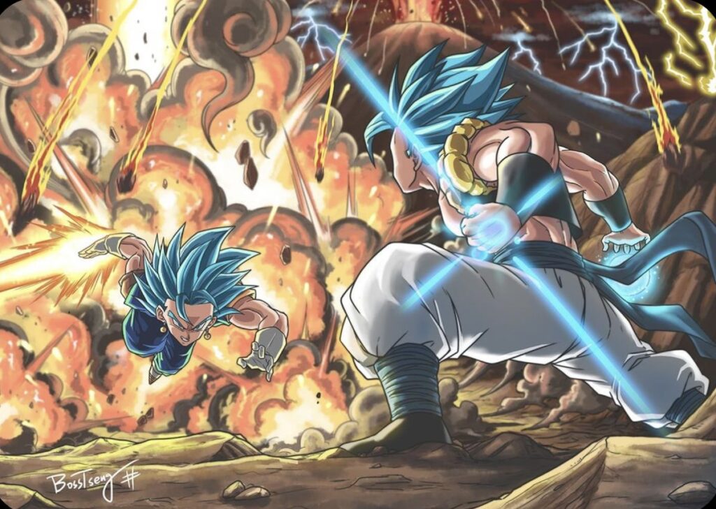 vegito vs gogeta