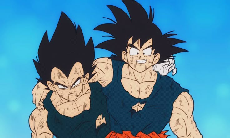 goku and vegeta
