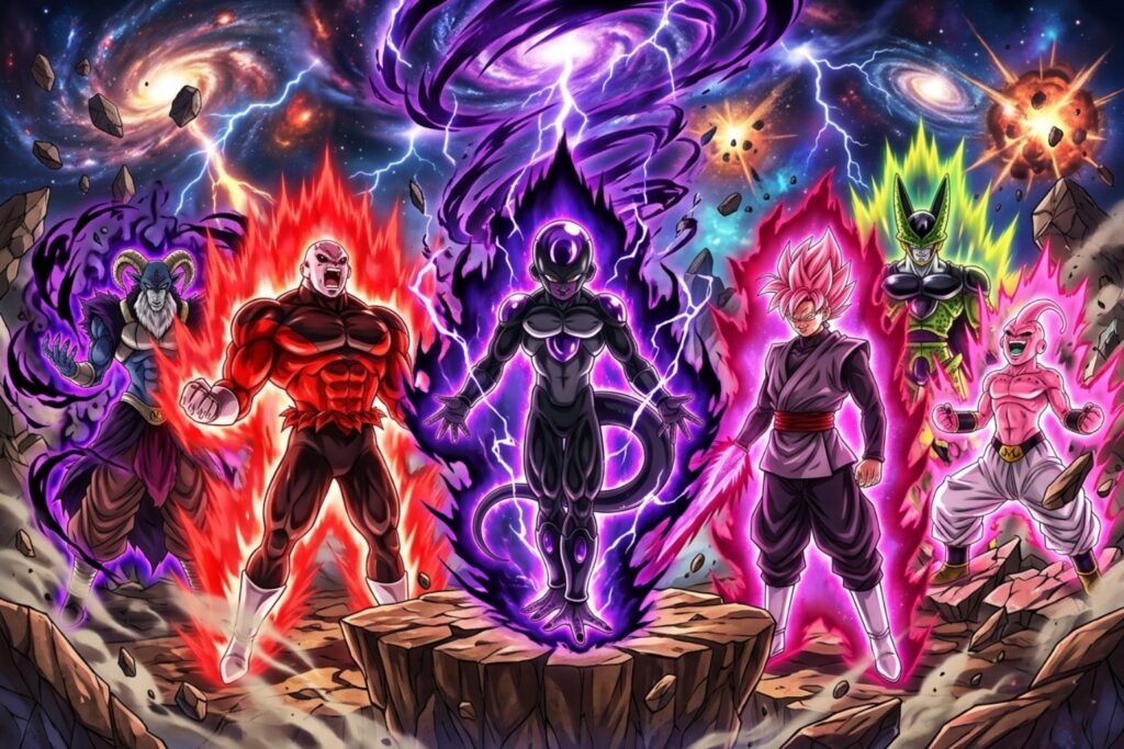 The Most Powerful Villains in Dragon Ball